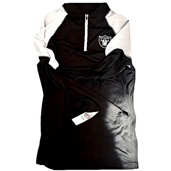 Official NFL Raiders Pullover NWT - Picture 2 of 2